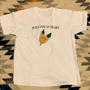 William and Mary t shirt with feathers!